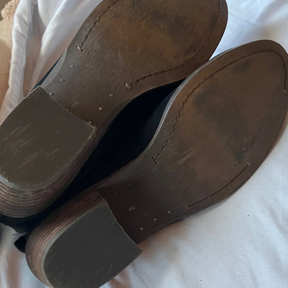 Sam Edelman Black Ankle Booties - Picture 7 of 14